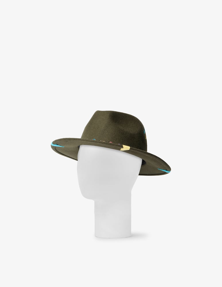 rinascente The Hat Gang In wonderland felt hat