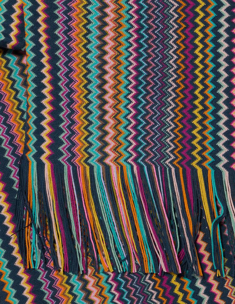 rinascente Missoni Zigzag fringe scarf