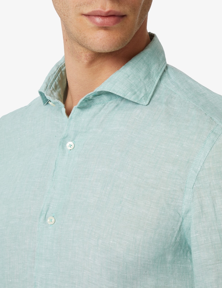 rinascente Sartoria Italiana Modern linen shirt