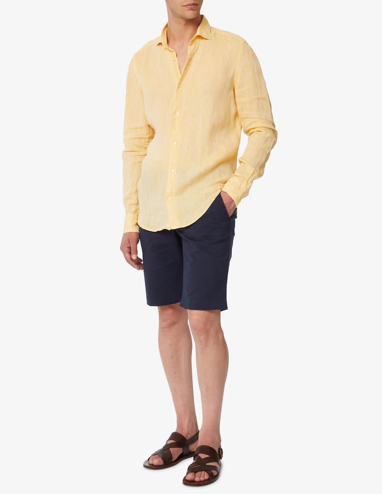 Sartoria Italiana Modern linen shirt - picture 2 Sartoria Italiana Modern linen shirt - picture 2