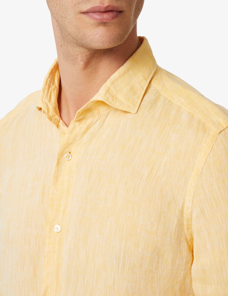 Sartoria Italiana Modern linen shirt - picture 4 Sartoria Italiana Modern linen shirt - picture 4