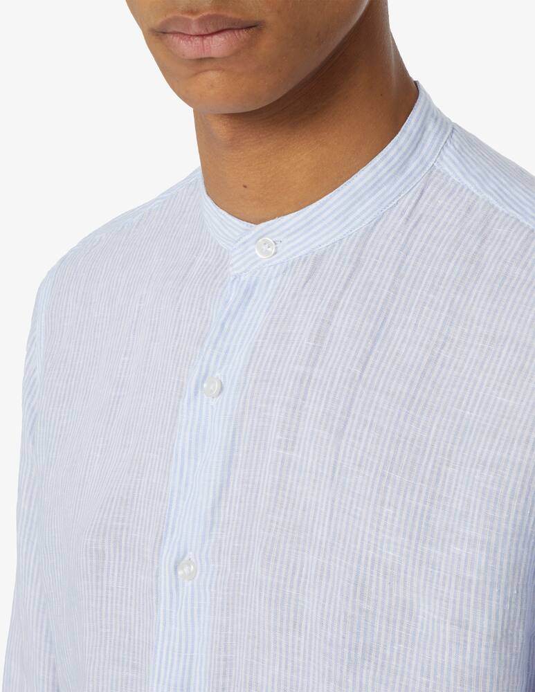 rinascente Sartoria Italiana Camicia in lino coreana slim 