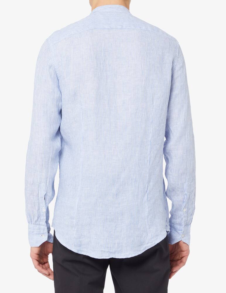 rinascente Sartoria Italiana Slim corean linen shirt