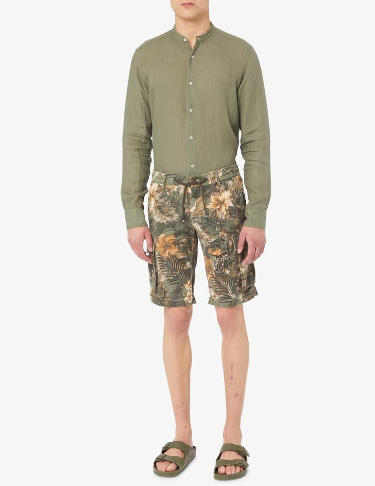 rinascente Sartoria Italiana Linen corean regular shirt