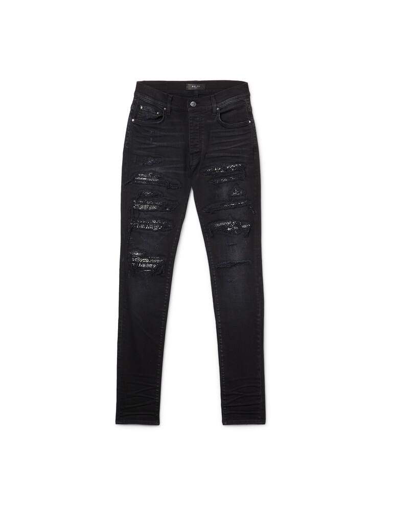 rinascente Amiri Skinny jeans bandana thrash jean