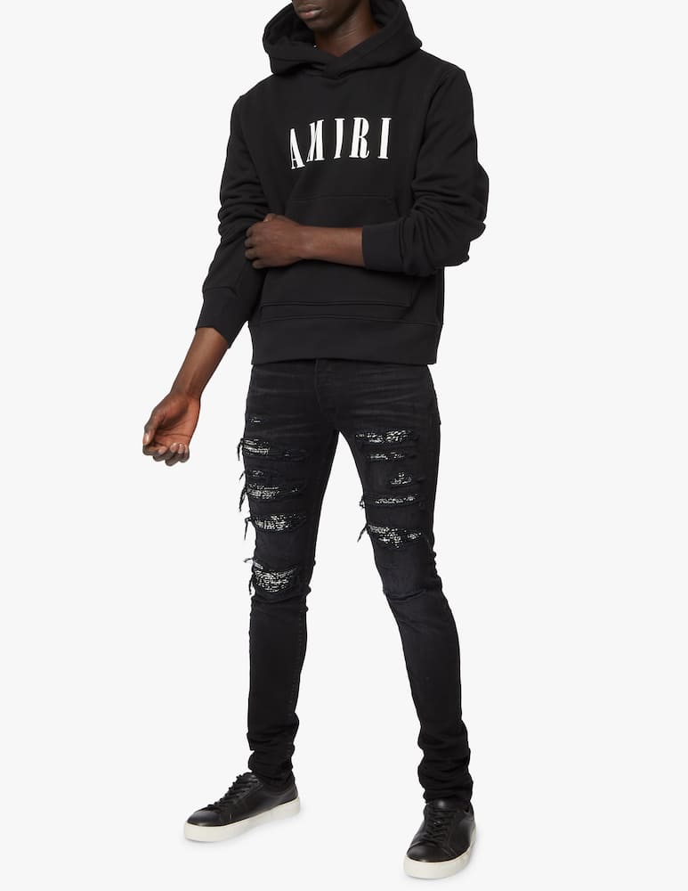 rinascente Amiri Skinny jeans bandana thrash jean