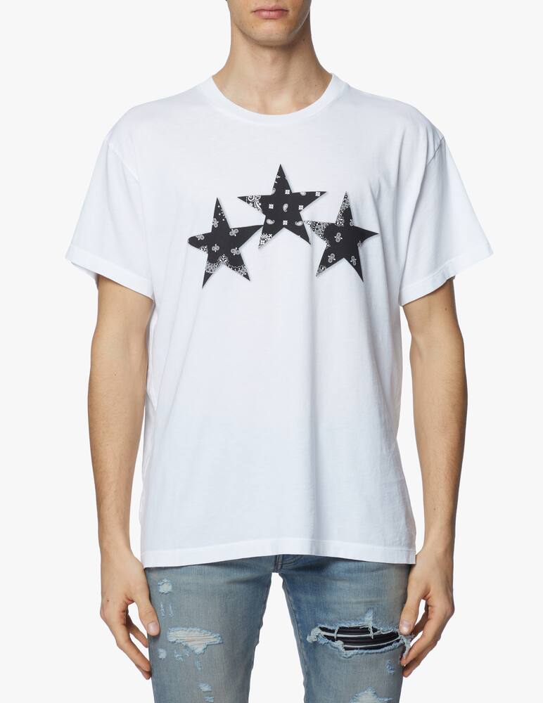 rinascente Amiri T-shirt bandana strars