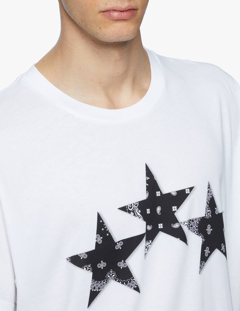 rinascente Amiri T-shirt bandana strars