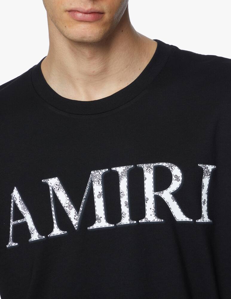 rinascente Amiri T-shirt logo bandana