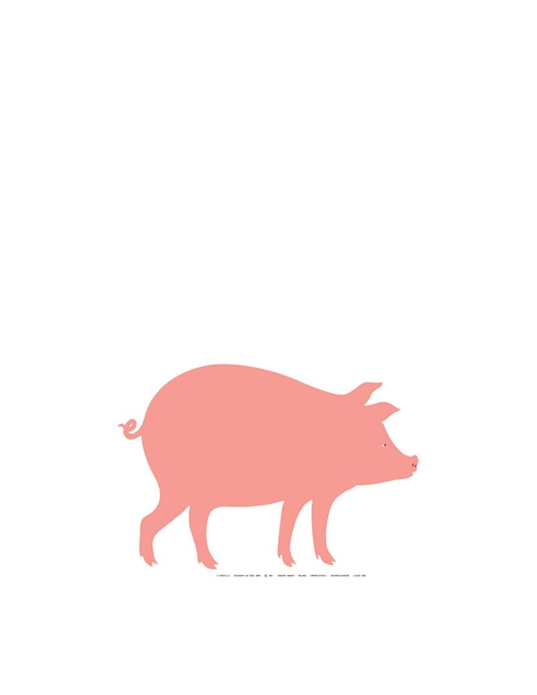 rinascente Danese Diciotto Il Porcello serigrafia