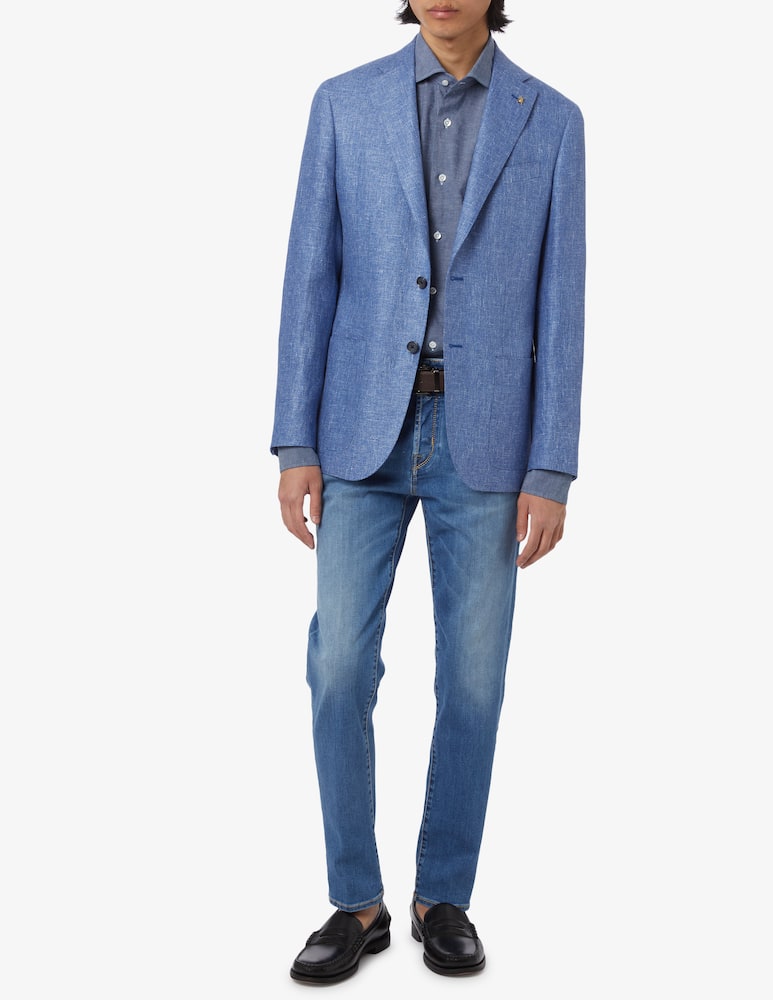 rinascente CC Collection Linen and lyocell jacket