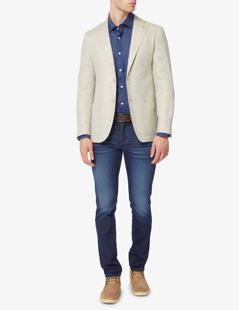 rinascente CC Collection Linen and lyocell jacket