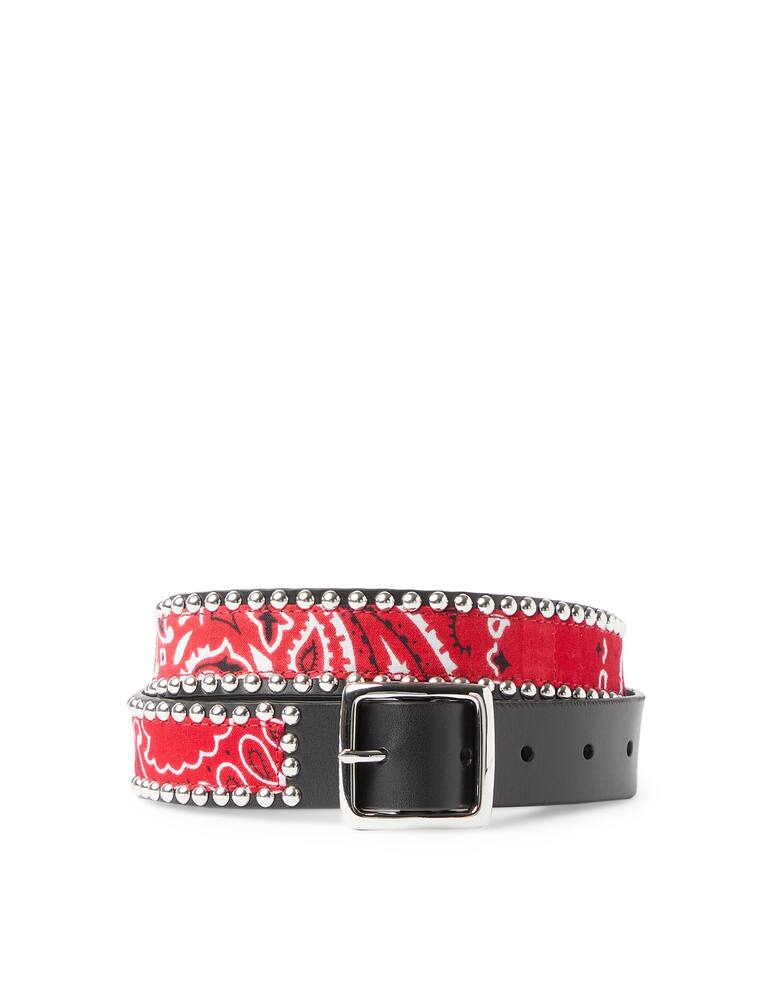 HTC Los Angeles Dark Paisley mini leather belt - picture 1 HTC Los Angeles Dark Paisley mini leather belt - picture 1
