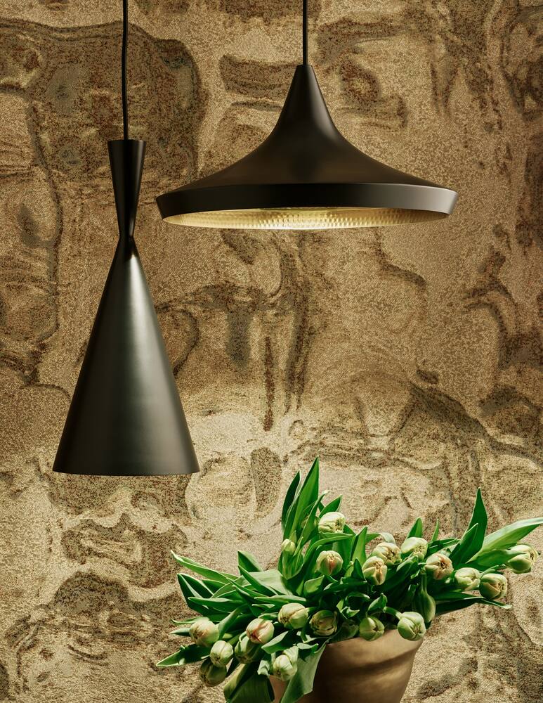 rinascente Tom Dixon Beat Wide Led Black Lampada A Sospensione Set 2 Pz - Nero