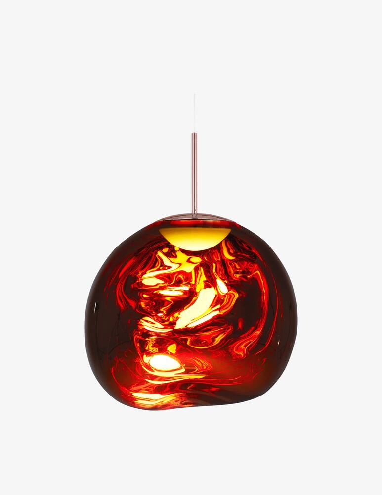 Tom Dixon Lampada a sospensione Melt Led Copper Set 2 Pz - immagine 2 Tom Dixon Lampada a sospensione Melt Led Copper Set 2 Pz - immagine 2