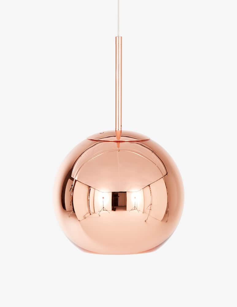 Tom Dixon Copper Round 45 Led Lampada A Sospensione Set 2 Pz - immagine 1 Tom Dixon Copper Round 45 Led Lampada A Sospensione Set 2 Pz - immagine 1