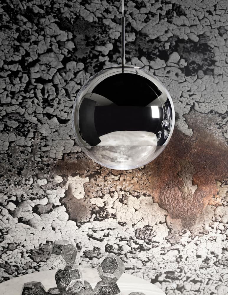 rinascente Tom Dixon Mirror Ball 25Cm Led Silver Pendant Lamp Set 2 Pcs - Silver