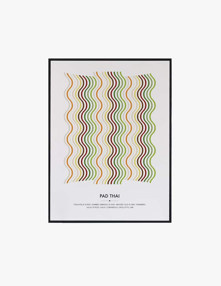rinascente Slurp Design Pad Thai Poster