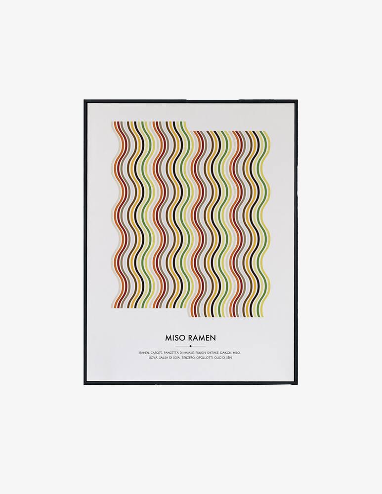 rinascente Slurp Design Miso Ramen Poster