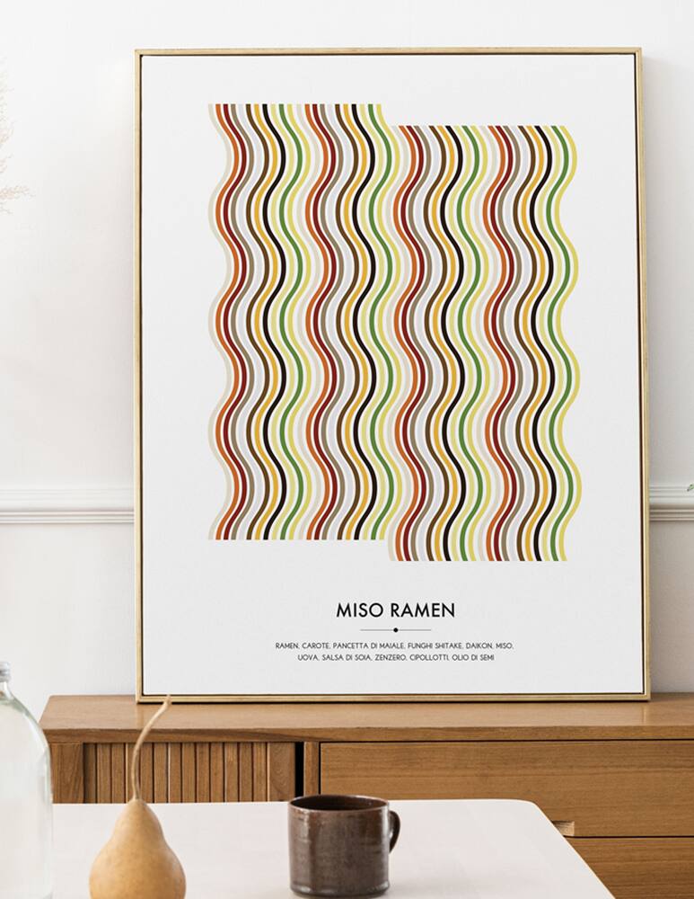rinascente Slurp Design Miso Ramen Poster