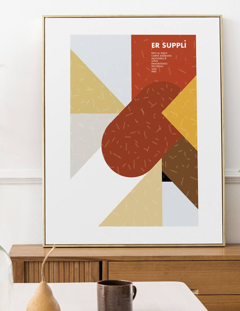 rinascente Slurp Design Er Suppli Poster