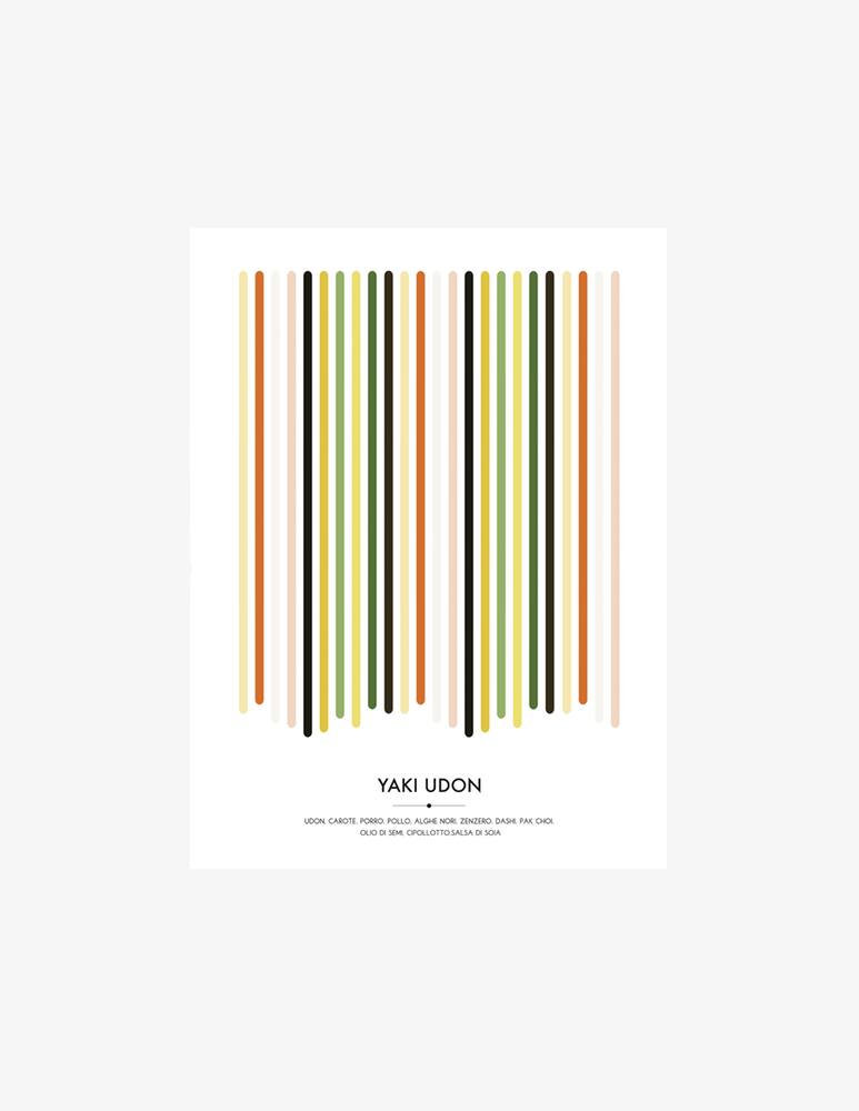 rinascente Slurp Design Yaki Udon Poster