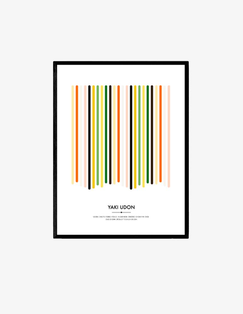 rinascente Slurp Design Yaki Udon Poster