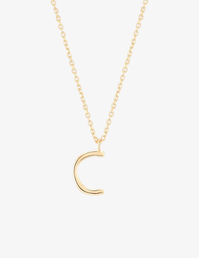 rinascente Wonther Initial Letter C necklace