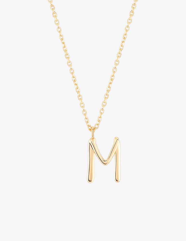 rinascente Wonther Initial Letter M necklace