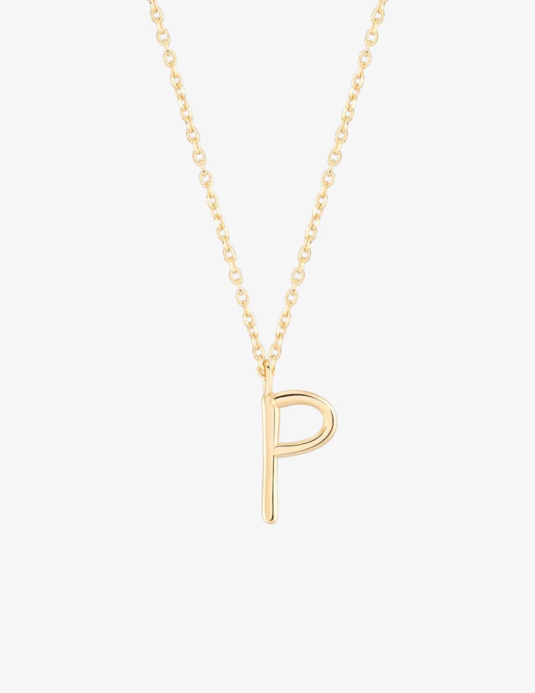 Wonther Collana Initial Letter P - immagine 1 Wonther Collana Initial Letter P - immagine 1