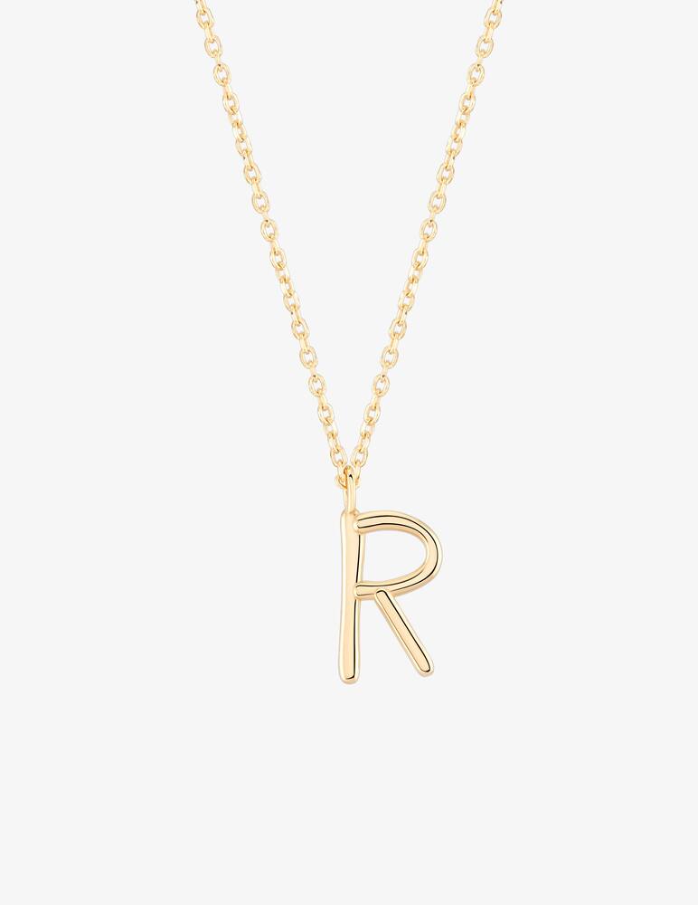 rinascente Wonther Initial Letter R necklace