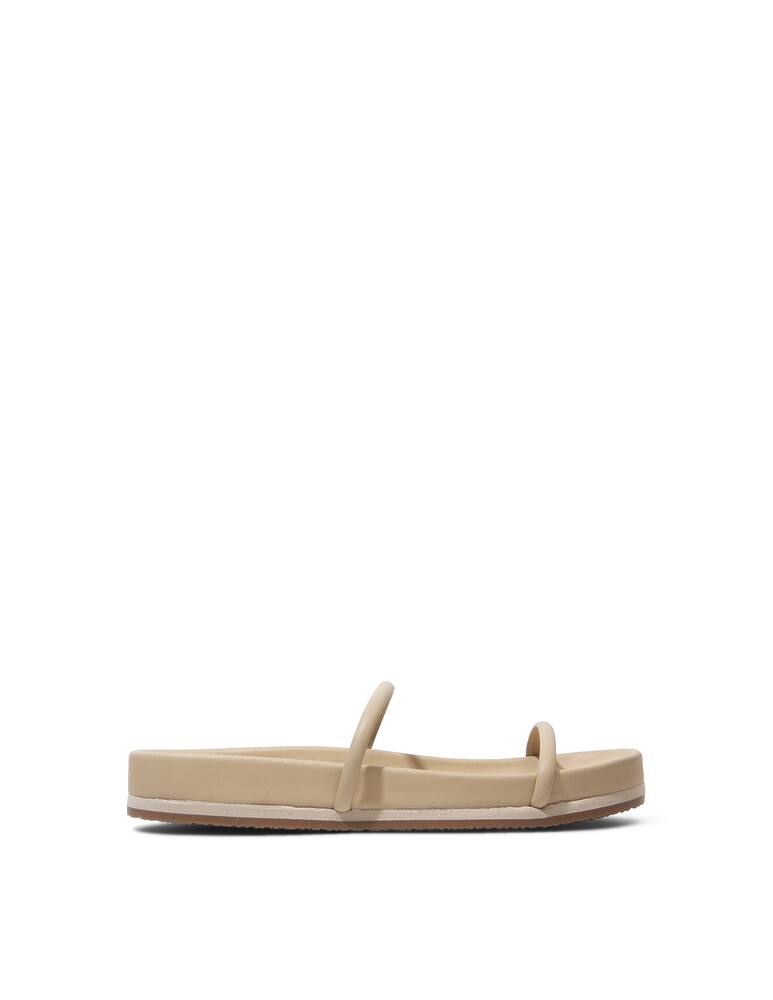 rinascente Black Suede Studio Chiara flat sandals