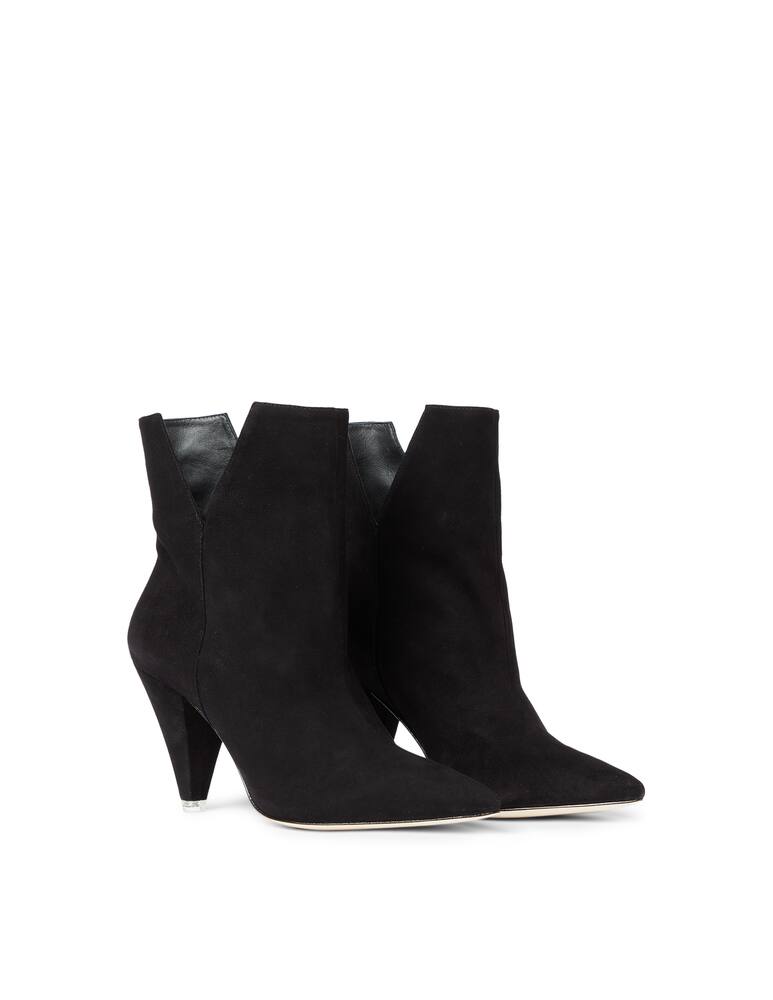 rinascente Black Suede Studio Stivaletti Percy