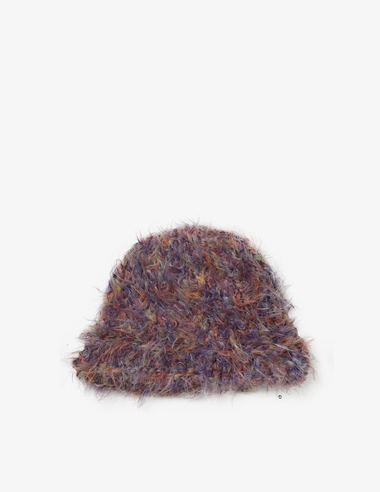 rinascente Leontine Vintage Fluffy bucket hat - Violet