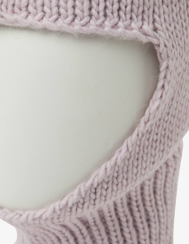 rinascente Leontine Vintage Passamontagna in misto lana - Viola