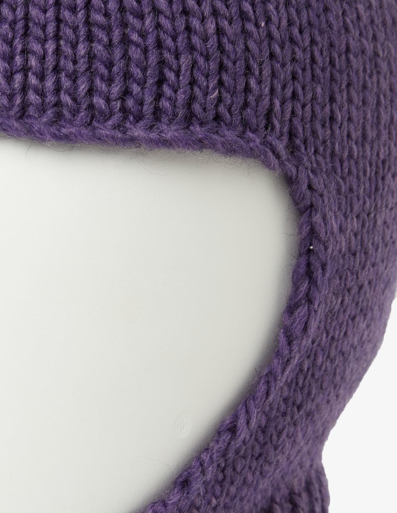 rinascente Leontine Vintage Wool blend balaclava - Violet