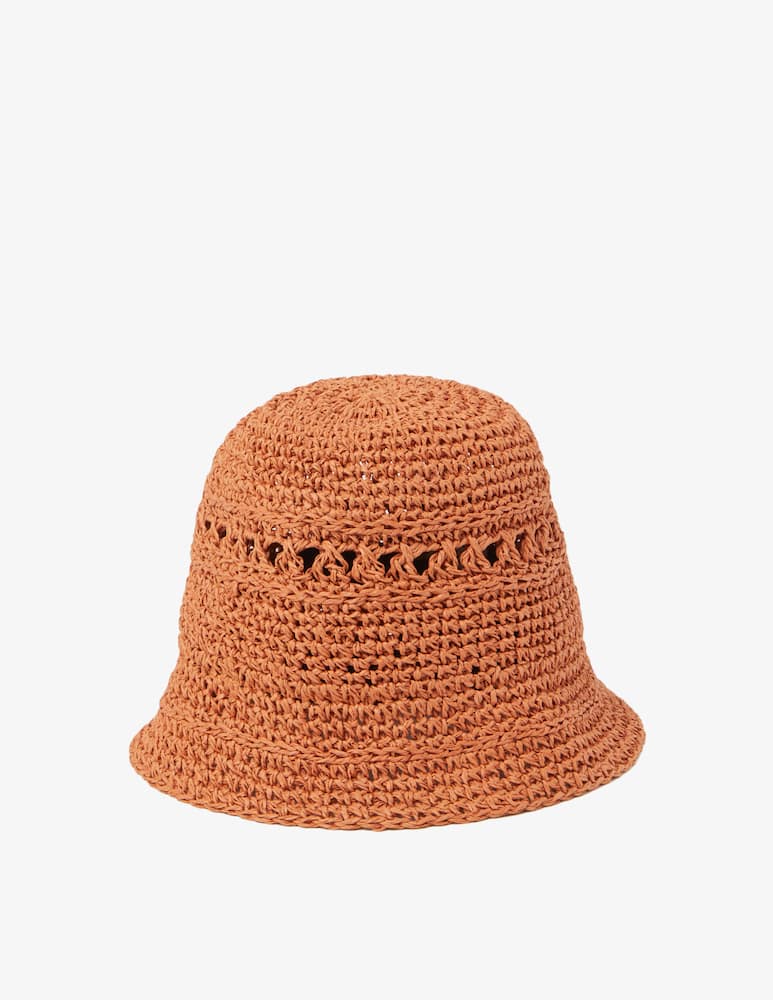 rinascente Gingi Cloche crochet hat