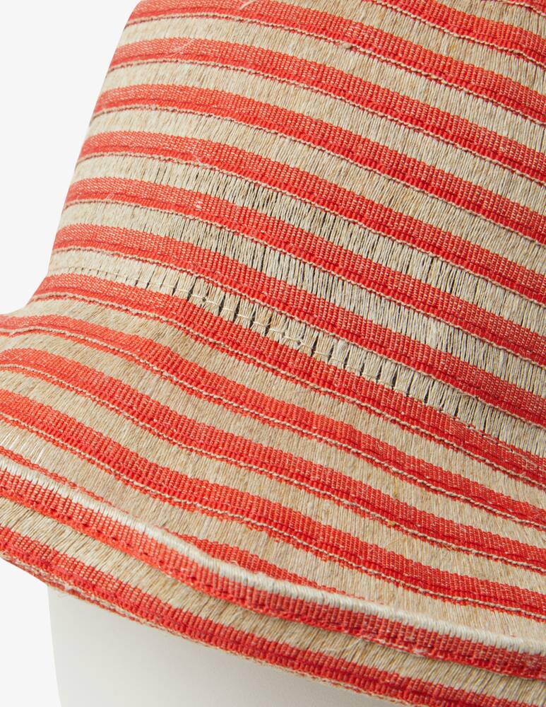 rinascente Gingi Cloche hat around the ribbon