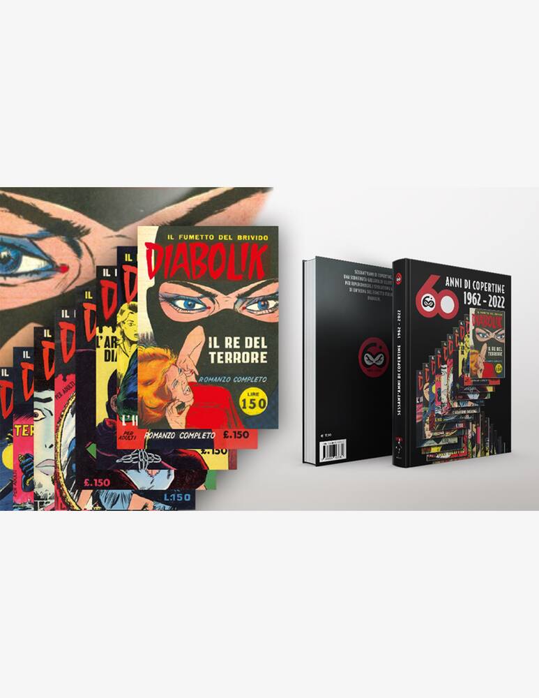 rinascente Diabolik 60 Anni Di Copertine - Multicolor