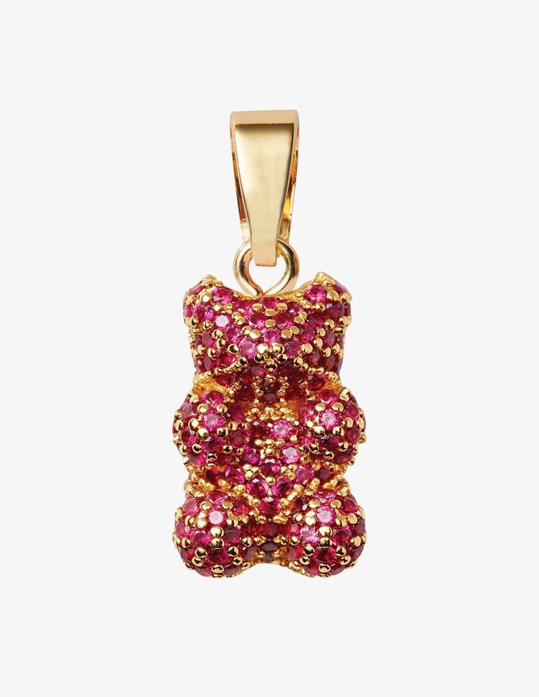 rinascente Crystal Haze Auntie bear pendant