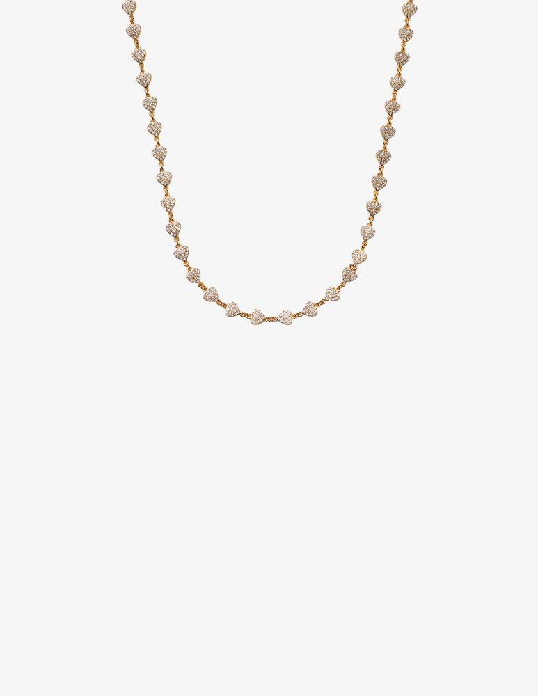 rinascente Crystal Haze Habibi chain necklace