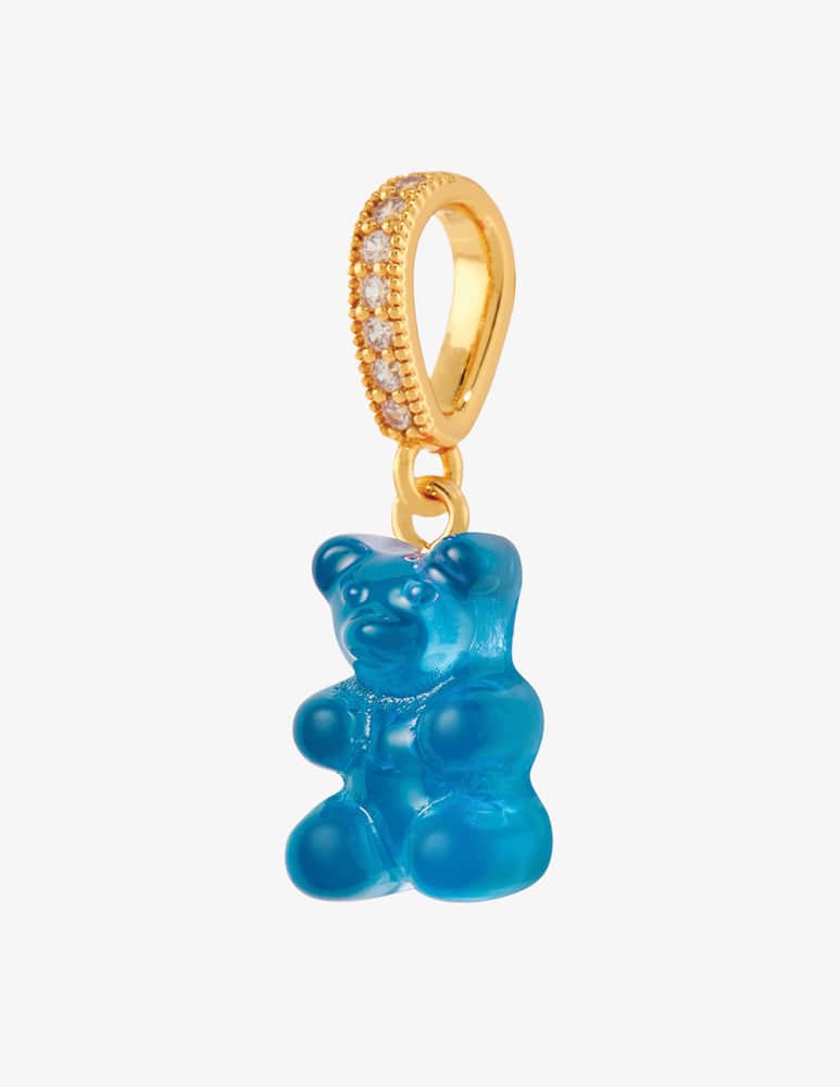 rinascente Crystal Haze Pave nostalgia bear pendant