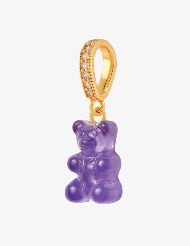 rinascente Crystal Haze Pave nostalgia bear pendant