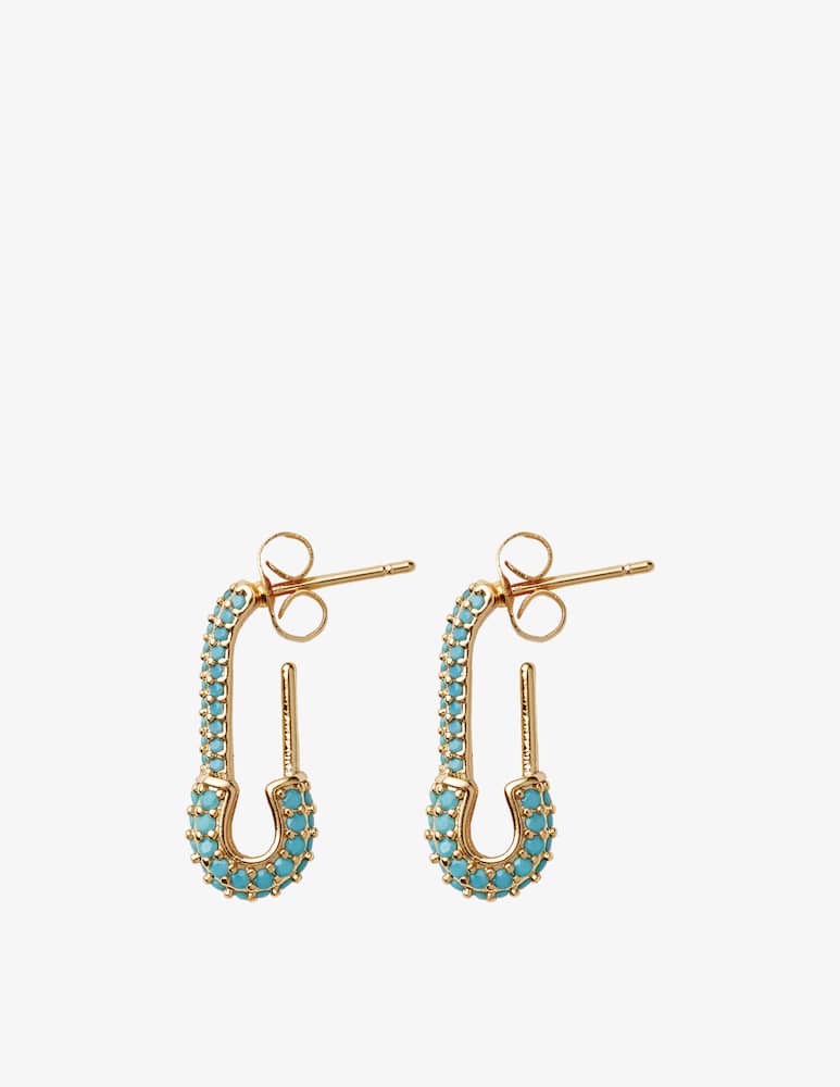 rinascente Crystal Haze Pin up earring small