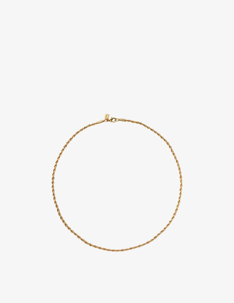 rinascente Crystal Haze Rope chain necklace