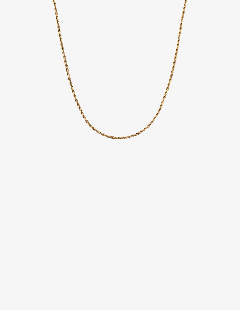 rinascente Crystal Haze Rope chain necklace