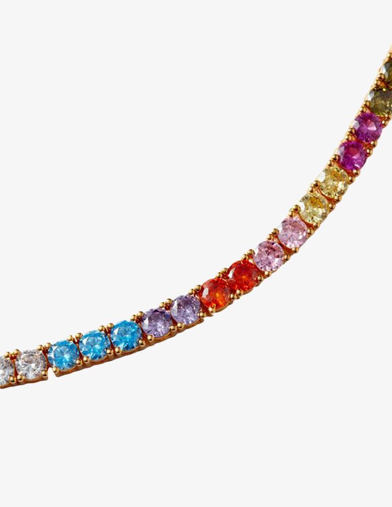 rinascente Crystal Haze Rainbow necklace