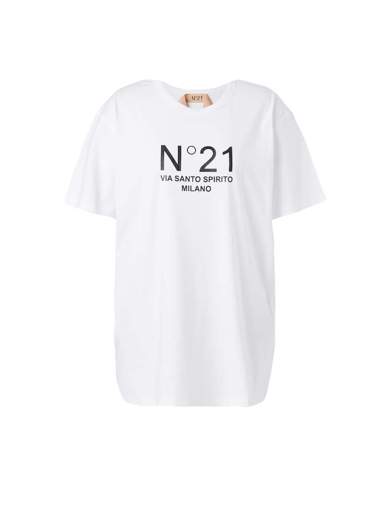 rinascente N°21 Cotton t-shirt with logo