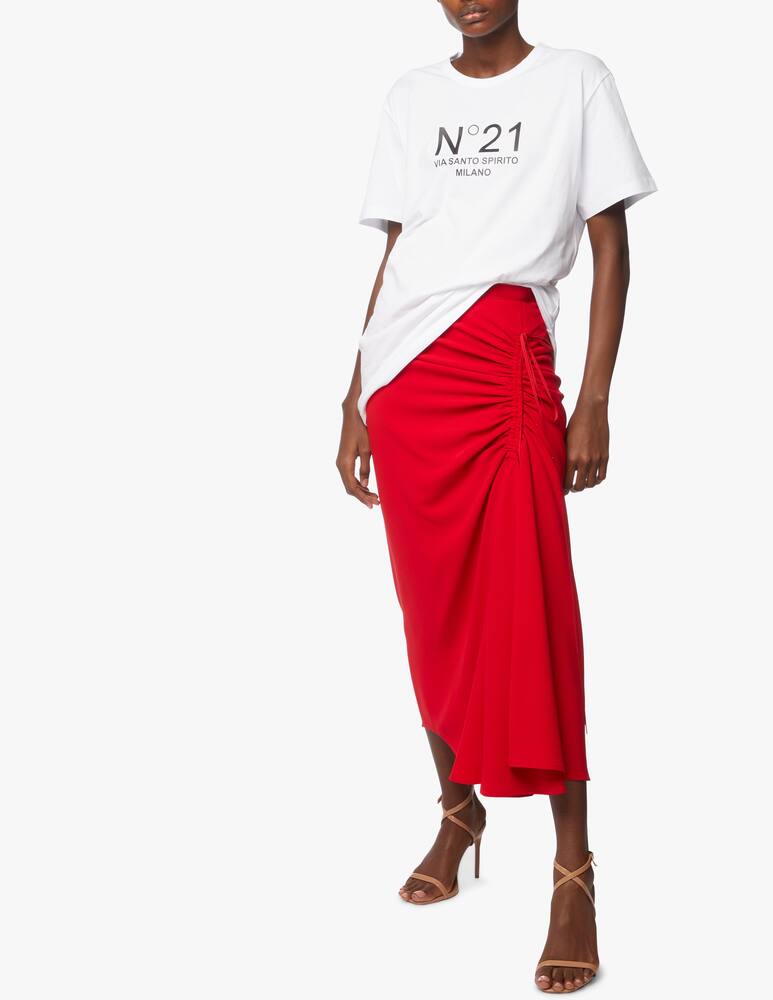 rinascente N°21 Cotton t-shirt with logo