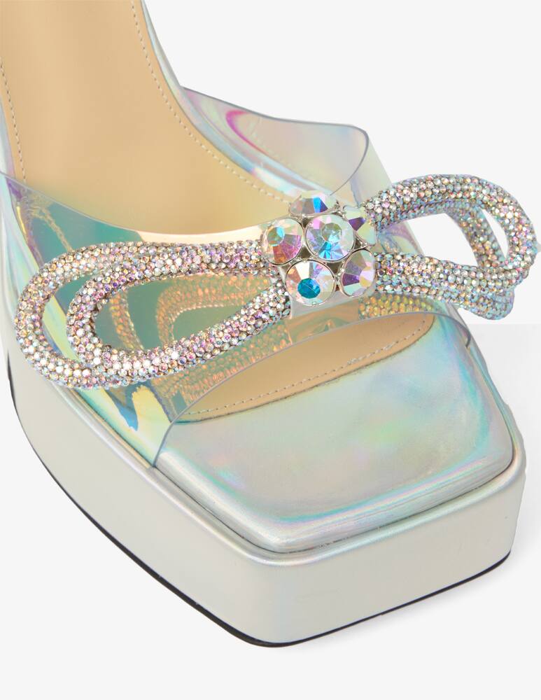 rinascente Mach & Mach Sandali con zeppa Iridescent